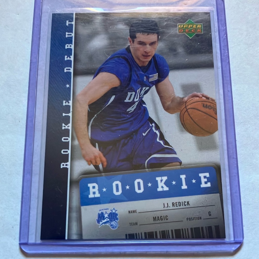 2006-07 Rookie Debut JJ Redick Orlando Magic Rookie Card NM+